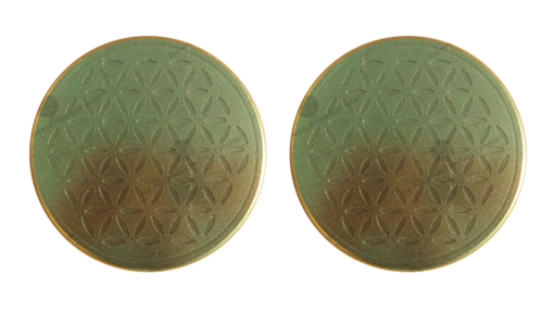 Special Offer - x2 Brass Finish Orgone Charge Plates