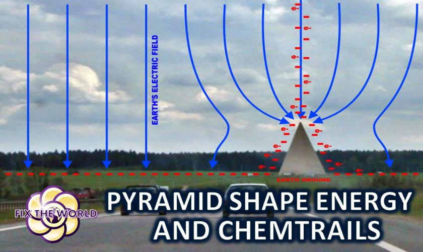 Pyramid Shape Study and Chemtrails (video)