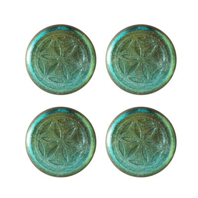 Orgone Garden Pucks Set of Four