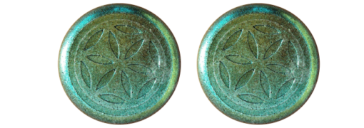 Orgone Garden Pucks Set of Two