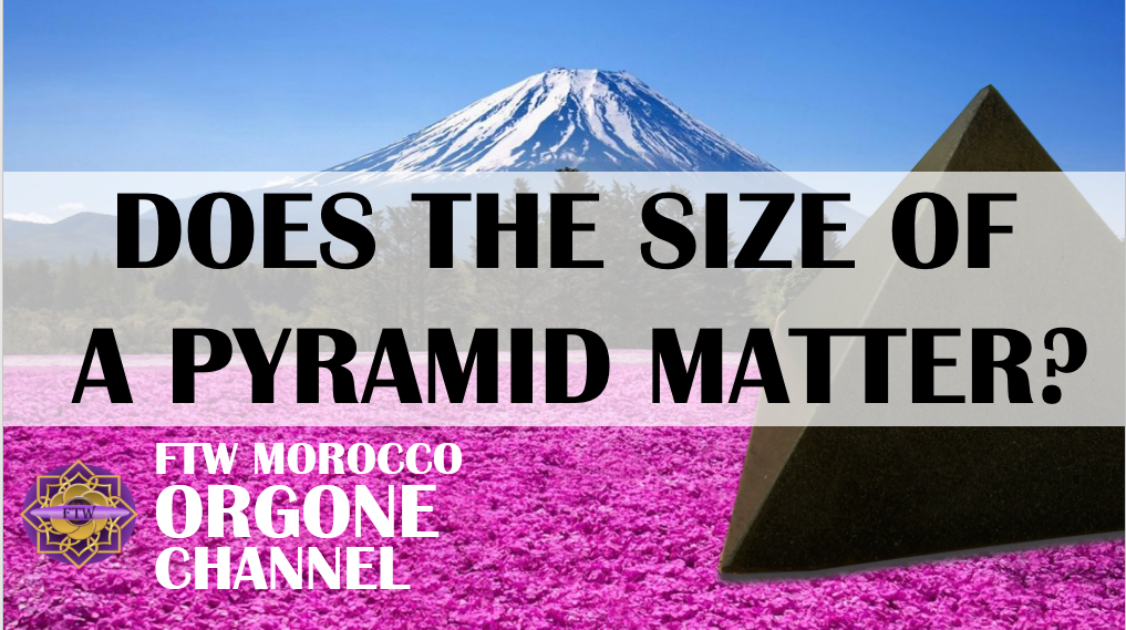 Is a bigger pyramid more effective than smaller ones?