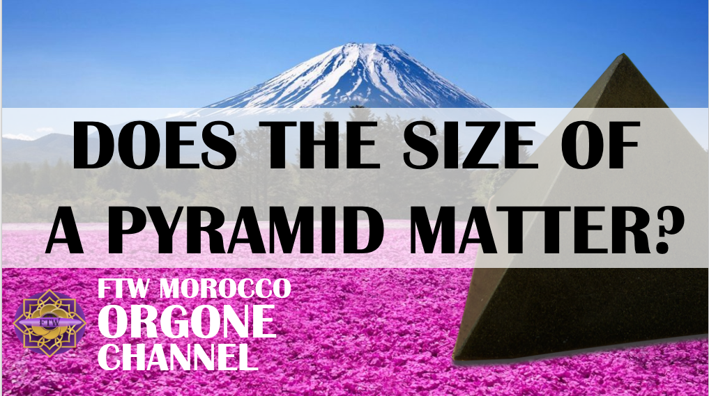 DOES THE SIZE OF A PYRAMID MATTER