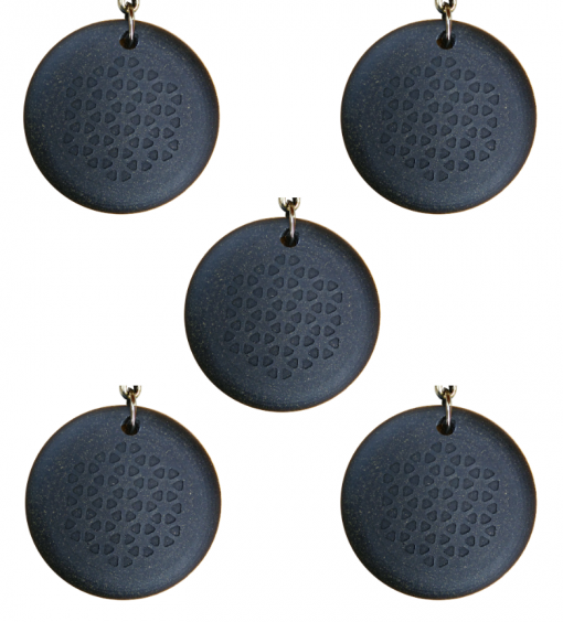 Special Offer - Family Set of 5 Orgone Pendants (Black Finish)