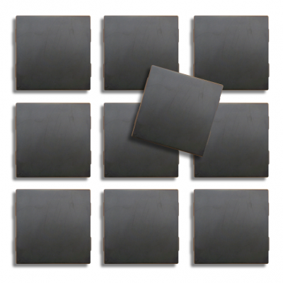 Shungite Orgone Tile Plain Design Set of 10