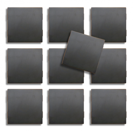 Shungite Orgone Tile Plain Design Set of 10