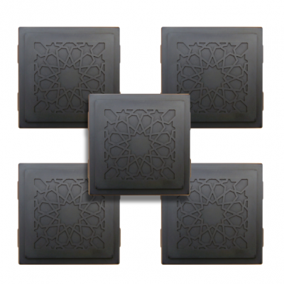 Shungite Orgone Tile Moroccan Set of 5