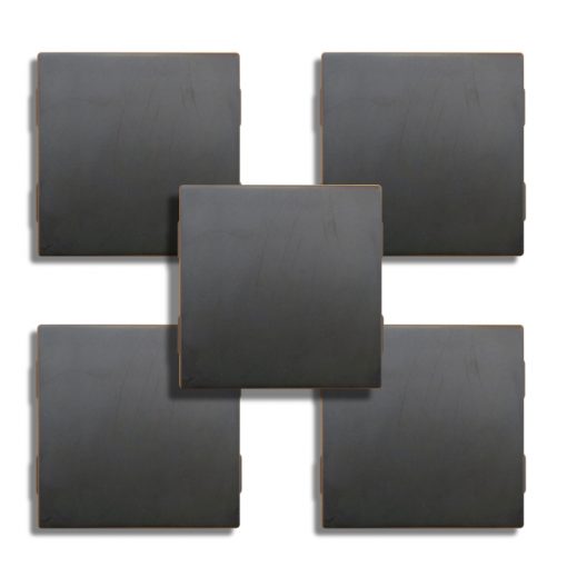 Special Offer - Shungite Orgone Tile Plain Design Set of 5