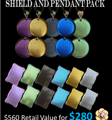 AWK Double Portion Shield and Pendant Pack