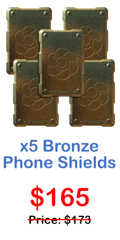 Special-Offers-x5-Bronze-Orgonite-Shungite-Phone-Stickers