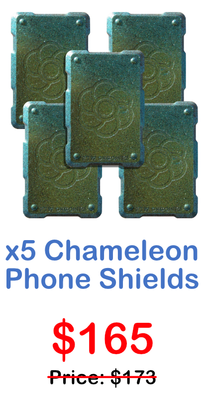 Special-Offers-x5-Chameleon-Orgonite-Shungite-Phone-Stickers