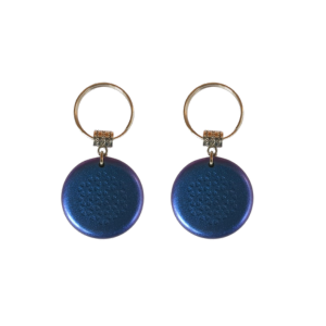 Set of 2 Blue Pet Pendants