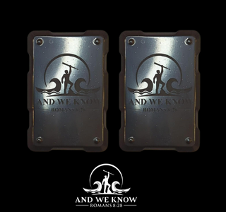 AWK Set of 2 Black Colored Phone Shields