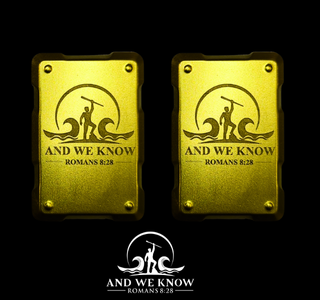 AWK Set of 2 Bronze Colored Phone Shields