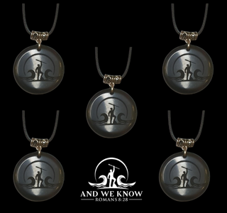 AWK Set of 5 Black Color Pendants