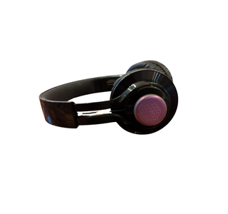 Set of Two Purple Orgone Headset Protectors