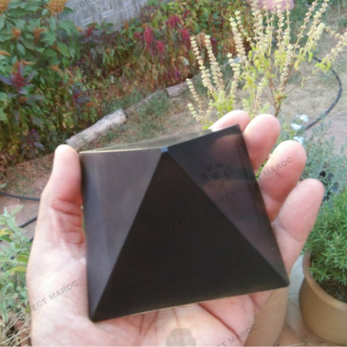 pyramid in garden