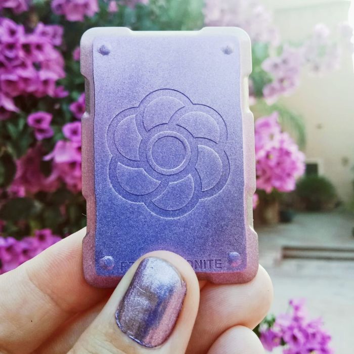 single phone shield purple