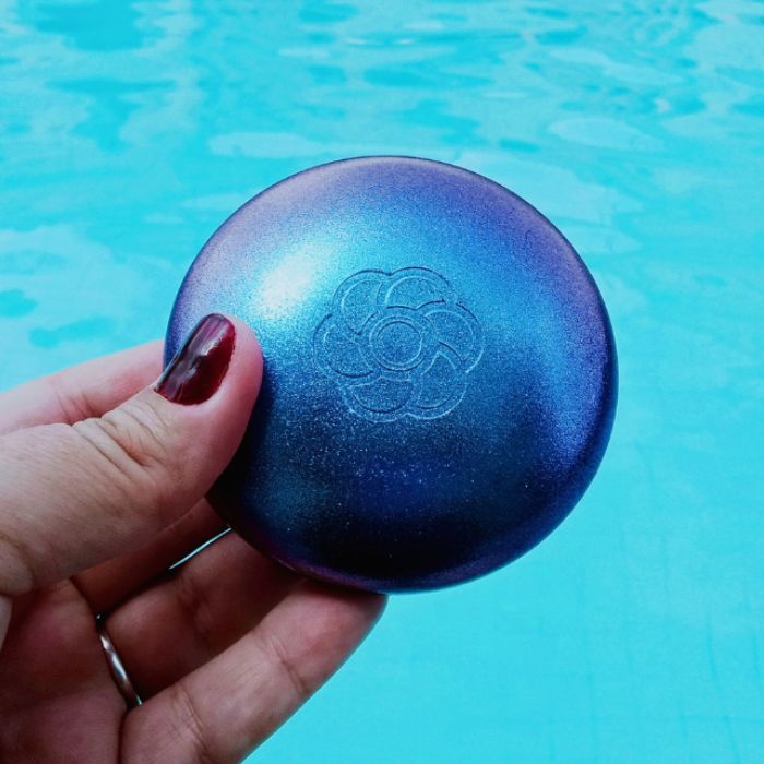 sleeping pod by pool