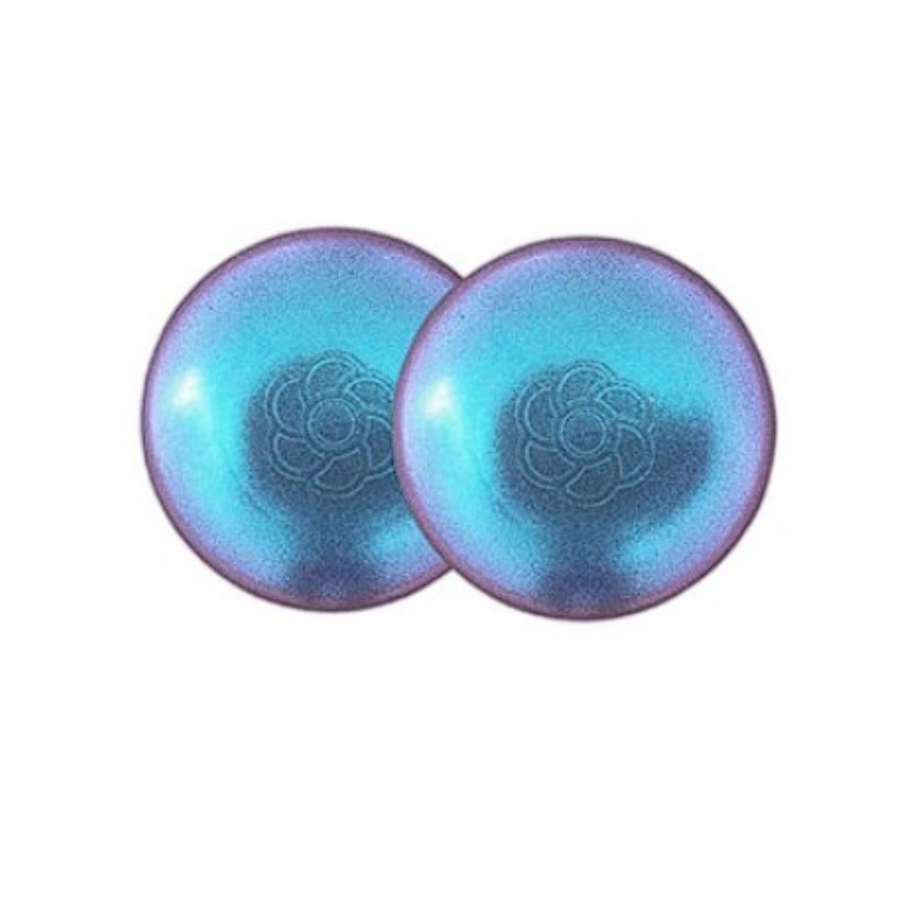 The Sleeping Pod — Set of 2, FTW handcrafted orgonite in tranquil blue